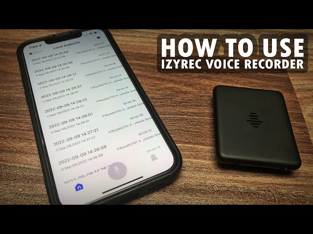 How to Use Voice Recorder ASMR: EVERYTHING for iZYREC