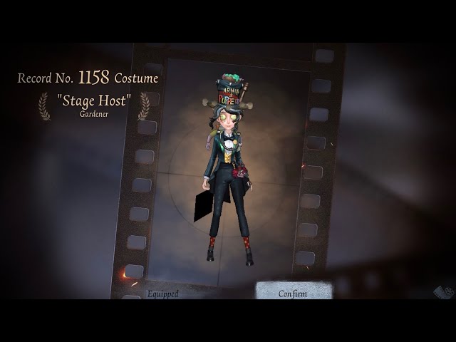 Identity V | ONE MORE PERMANENT S-TIER IN THE SHOP FOR EVERYONE! | Gardener "Stage Host" Gameplay