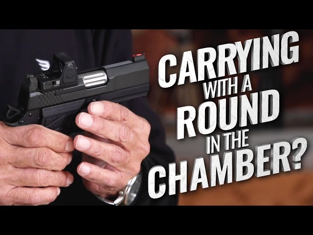 Carrying a Gun with a Live Round in the Chamber?? Massad Ayoob answers the question. Critical Mas 55