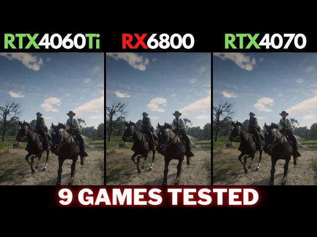 1440p | RTX 4060 Ti vs RX 6800 vs RTX 4070