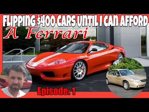 Flipping $400 until I can afford a Ferrari