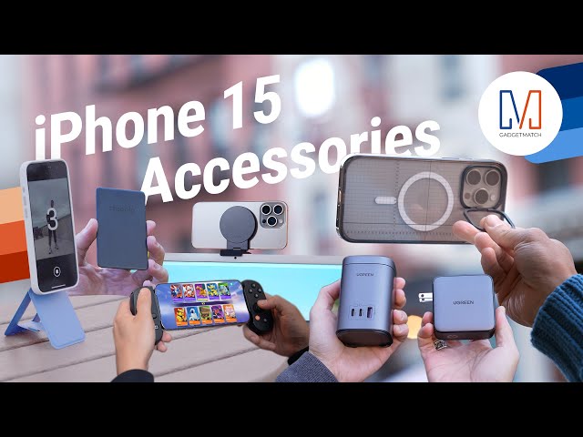 Best iPhone 15 Accessories: Cases, Chargers, Creator Tools & So Much More!