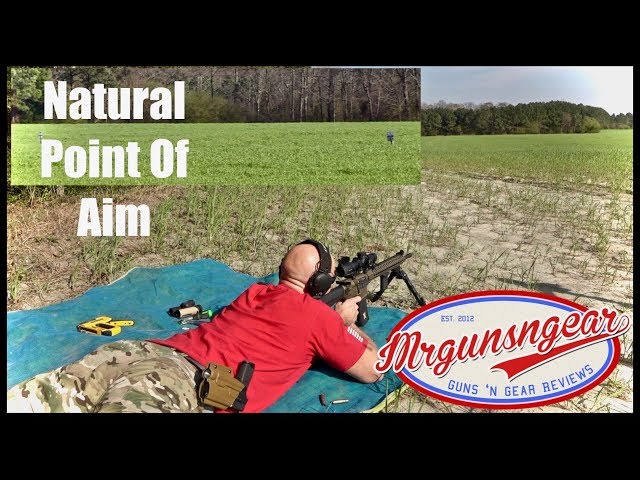 How To Establish Natural Point Of Aim & Improve Accuracy With A Rifle