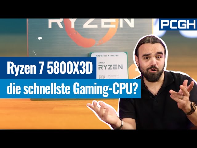 AMD Ryzen 7 5800X3D im Benchmark-TEST: Die FAST schnellste GAMING-CPU der Welt!