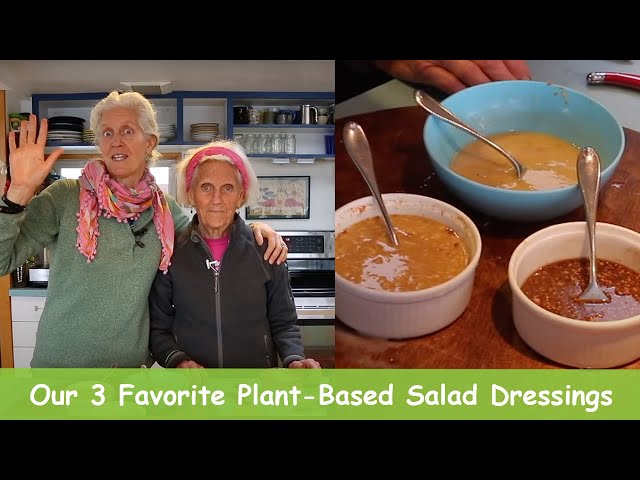 Our 3 Favorite Plant-Based Salad Dressings