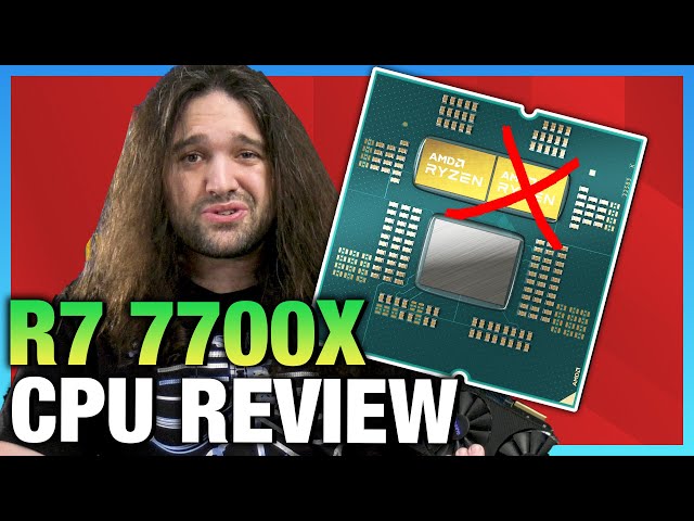 AMD Ryzen 7 7700X 8-Core CPU Review & Benchmarks vs. i7-12700KF, R9 7900X, & More