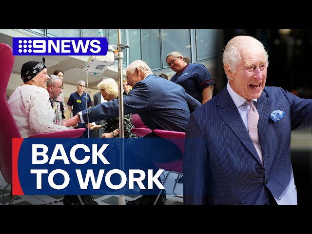 King Charles reveals more details about his cancer battle | 9 News Australia