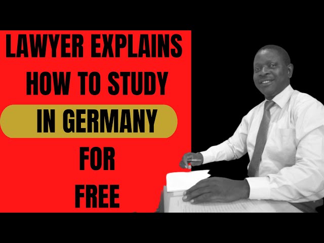 How To Get A Student Visa To Germany | Lawyer Explains How To Study in Germany for Free