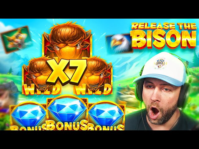 TWO MORE WILDS for MAX STAGE on the *NEW* RELEASE THE BISON!! (Bonus Buys)