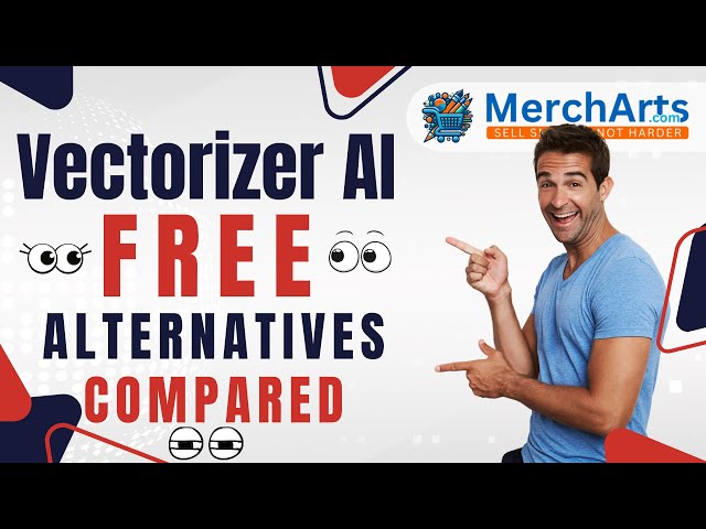 Comparing Vectorizer AI Free Alternatives Vectorizer.ai Vectorizer.com Inkscape Review - MerchArts
