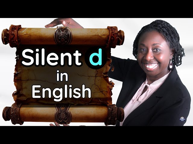 Silent d in English #sollyinfusion