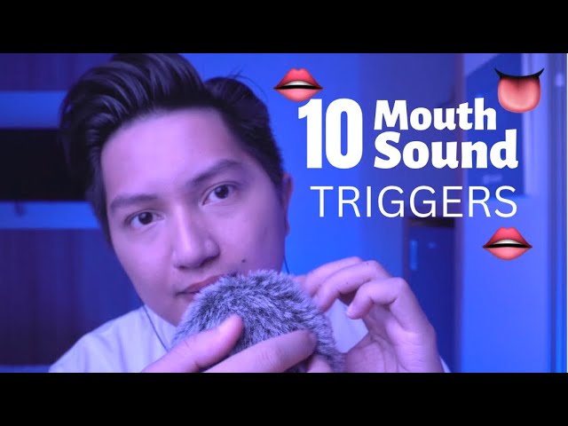 ASMR 10 Mouth Sound Triggers in 1 Hour 👄 Tingly Mouth Sound Assortment