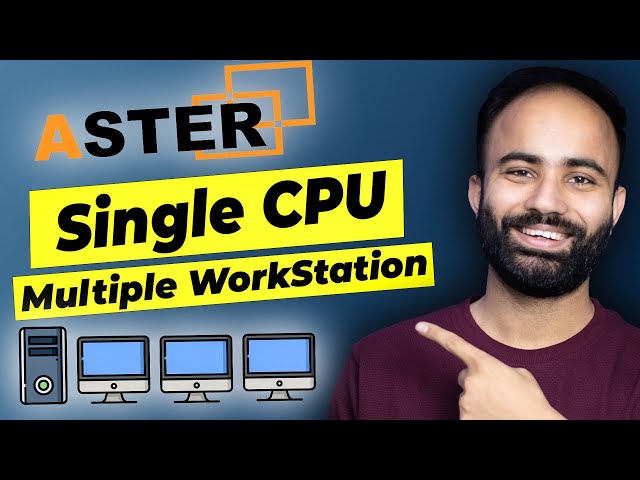 Multi-User Setup with Single CPU Ft. Aster [Complete Guide] (Hindi)