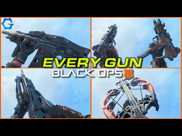 EVERY Gun in Black Ops 4