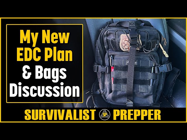 My New EDC Plans & Bags Discussion