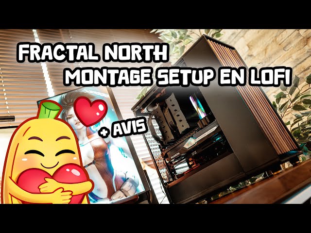 FRACTAL NORTH/NOCTUA : Montage (LOFI sans commentaires) de mon PC full AMD à 2700€ + avis  !