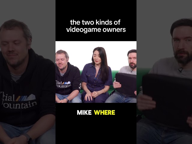 the two kinds of videogame owners