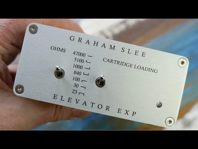 GRAHAM SLEE ELEVATOR EXP STEP-UP AMPLIFIER. ALLOW YOUR MOVING MAGNET PHONO AMP TO RUN MOVING COIL!