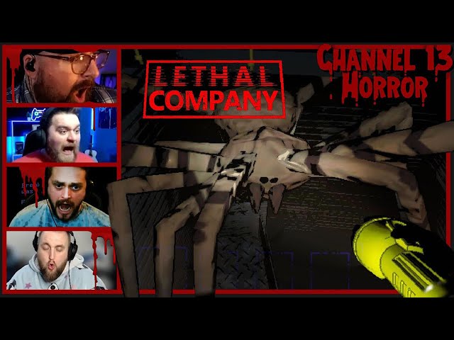 L E T H A L　C O M P A N Y　T R A I L E R　-　Twitch Streamers React To Horror Games