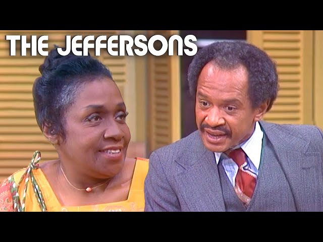 George Gives Sweet Compliments To Louise And Lionel (ft Sherman Hemsley) | The Jeffersons