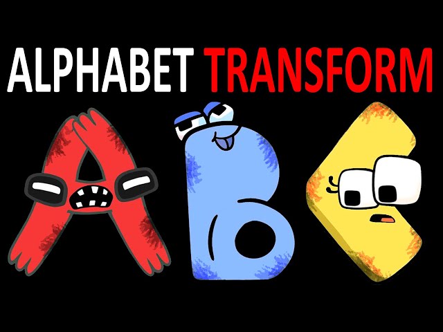 Alphabet Lore But they are the best players (A-Z...)