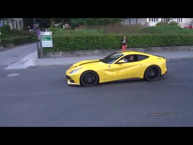 Ferrari F12  Novitec Rosso Sound -  Revs & Acceleration