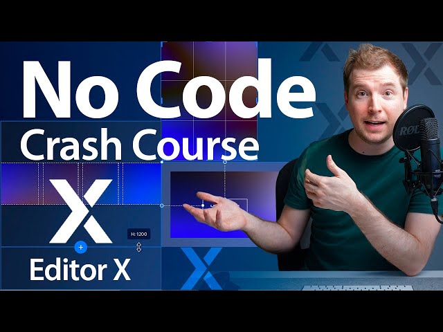 NoCode Crash Course in 2 hours - Wix Studio previously Editor X