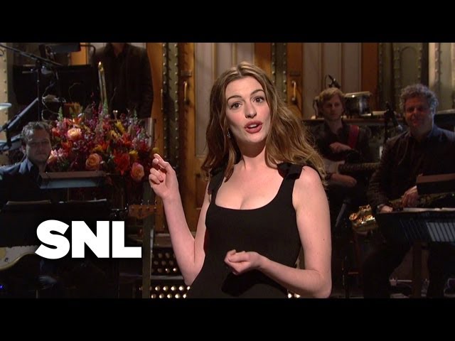 Monologue: Anne Hathaway on Doing Nude Scenes - SNL