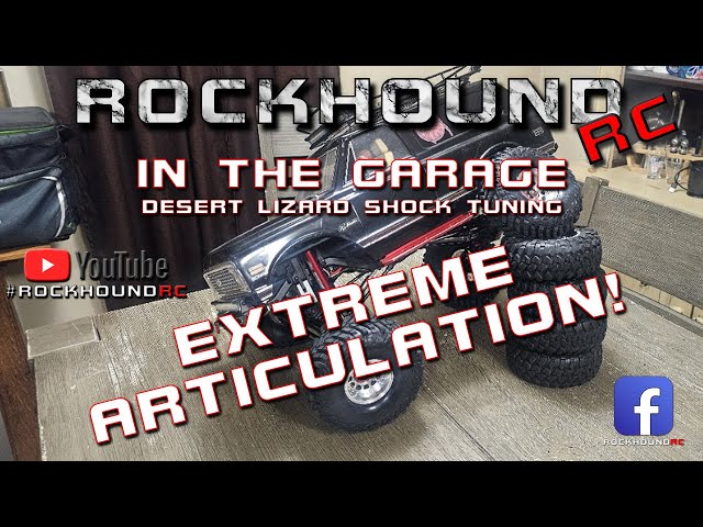 Rockhound RC In The Garage #DesertLizard #rockcrawler #traxxas #blazer #k10 #k5 #rclife #rcadventure