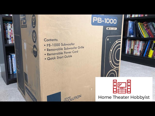 SVS PB-1000 Unboxing and Impressions
