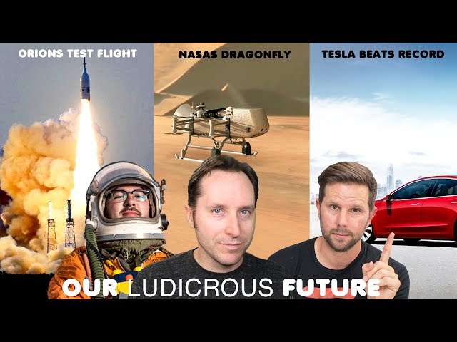 Ep 41 - Tesla crushes their sales record, Orion test flight successful, and Nasa's new drone