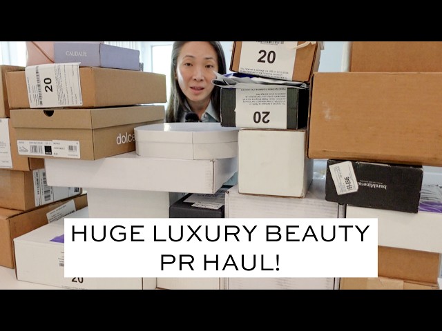 Huge Luxury Beauty PR Haul!