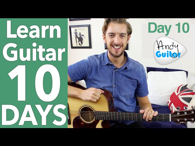 Guitar Lesson 10 - Blues Shuffle Riff & Buddy Holly Song!