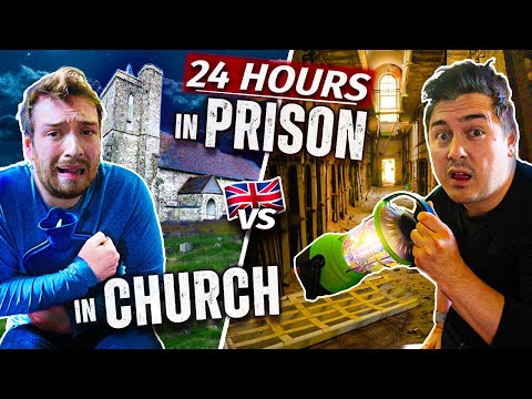 I SLEPT in Britain's Most Haunted Prison Vs. Church | Feat. @CDawgVA & @TheAnimeMan
