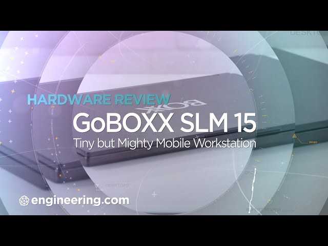 Tiny But Mighty: The GoBOXX SLM 15 Mobile Workstation