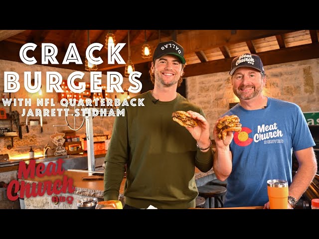 Crack Burgers cooked by an NFL QB!