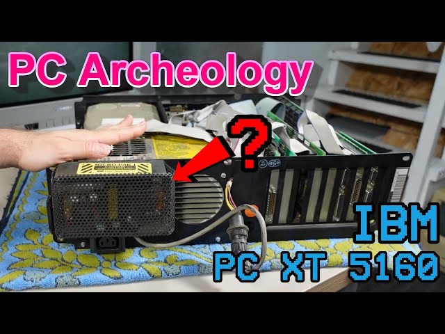 PC archeology: IBM PC XT with a strange appendage