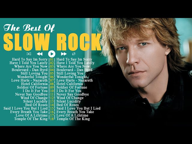 Slow Rock Songs Ever || Greatest 70s 80s 90s Slow Rock || Rock Ballads