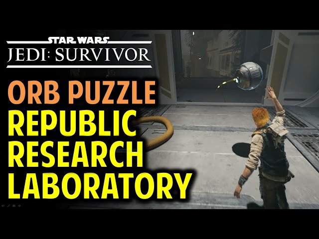Republic Research Laboratory: Orb Puzzle | Star Wars Jedi: Survivor