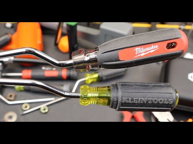 Speed Screwdrivers: $16 Klein vs $15 Milwaukee. Details matter. But which? Price? COO? Performance?