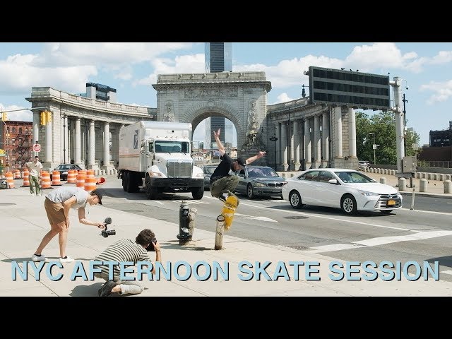 Shooting NYC Street Skateboarding on Film