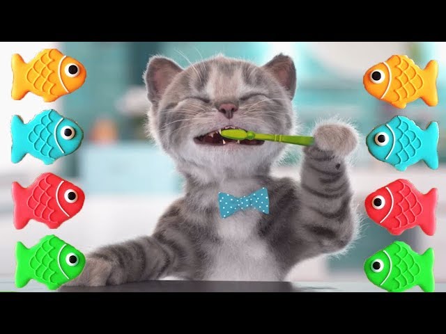 Play Fun Pet Kitten Care Kids Game - Little Kitten Preschool - Learning Games For Toddlers Preschool
