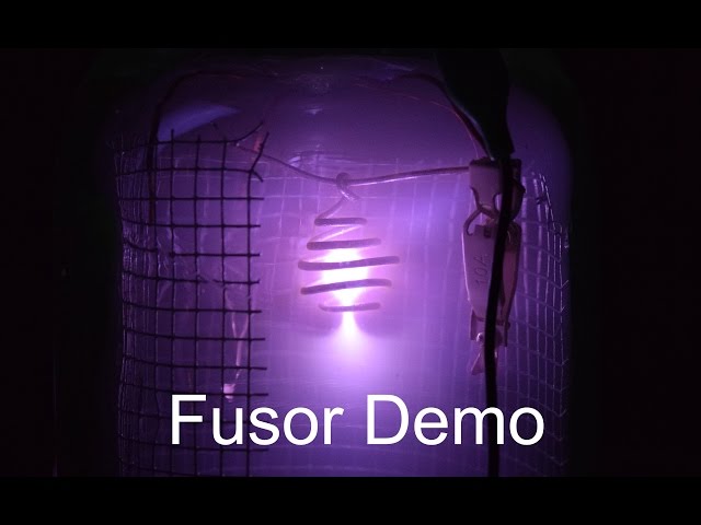 IEC Fusion Reactor Demo - No Fusion