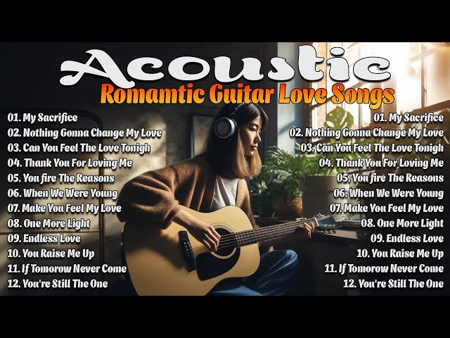 Acoustic Love Songs 2024 Cover 🌷 Best Acoustic Music 2024 New Songs Covers of Popular Songs