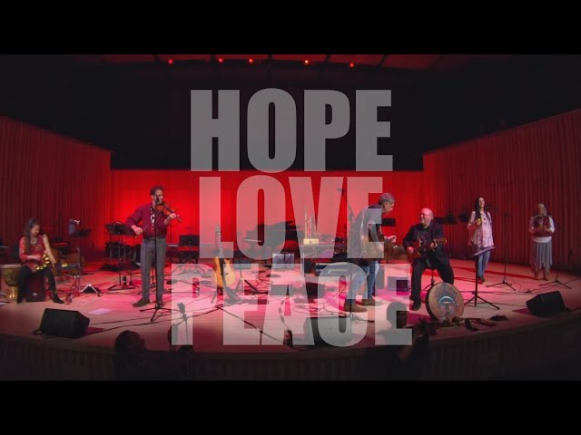 Jan Michael Looking Wolf and the Native Rose Band -  "Love! Hope! Peace!" Live at the PRAx!