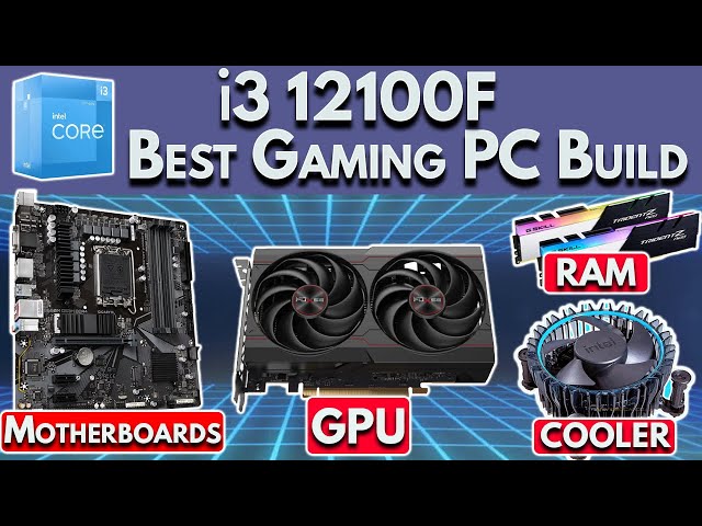 i3 12100F PC Build - Best Budget Gaming PC Build 2022 | i3 12100 PC Build