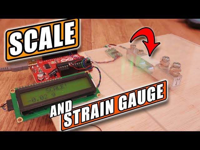 How STRAIN GAUGE Works | Precision SCALE With Arduino