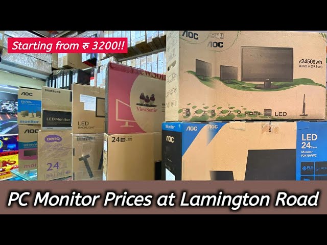 Budget PC Monitors Prices at Lamington Road | NAX INFOTAX !!