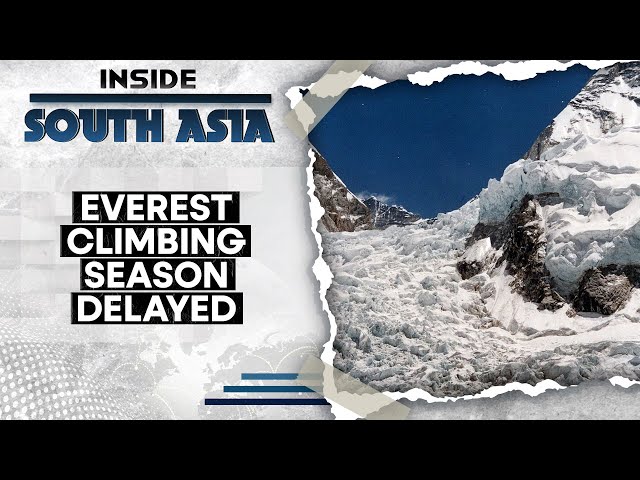 Khambu Icefall delays Everest climbing season | Inside South Asia | WION