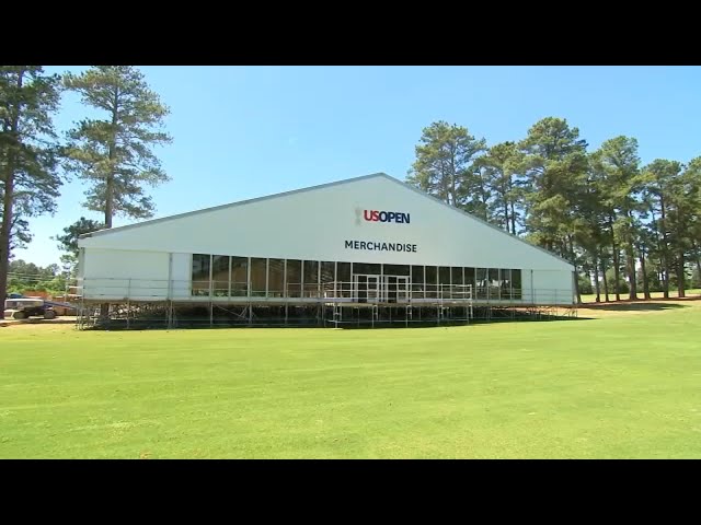 Excitement builds in Pinehurst as construction ramps up ahead of 2024 U.S. Open